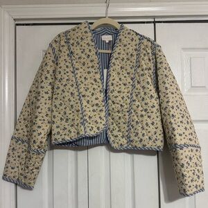 NWT Entro brand quilted jacket